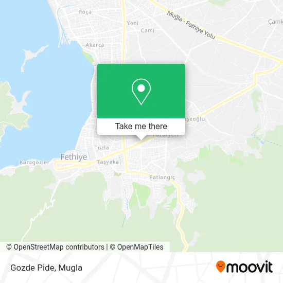 Gozde Pide map