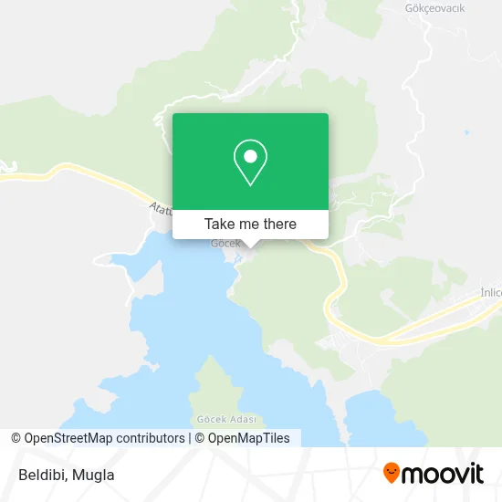 Beldibi map