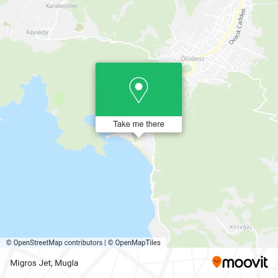 Migros Jet map