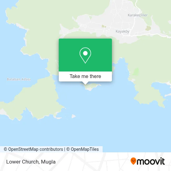 Lower Church map