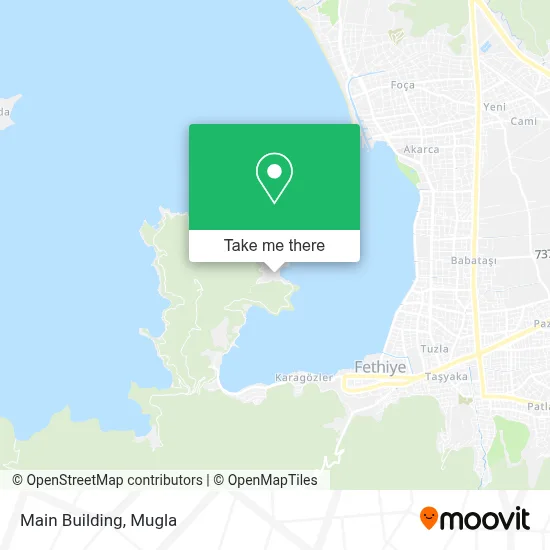 Main Building map