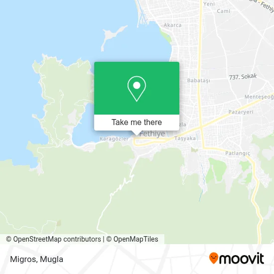 Migros map