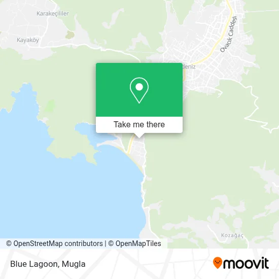 Blue Lagoon map