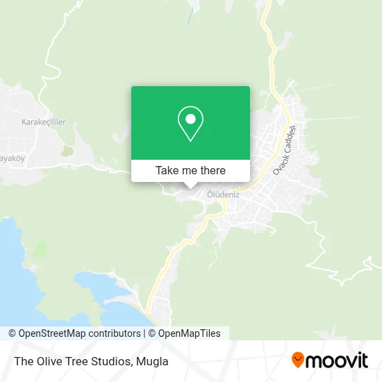 The Olive Tree Studios map