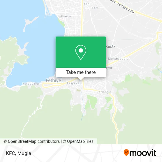 Kfc map