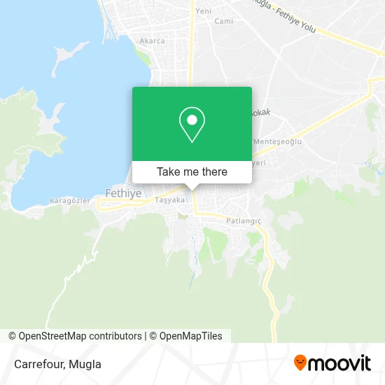 Carrefour map
