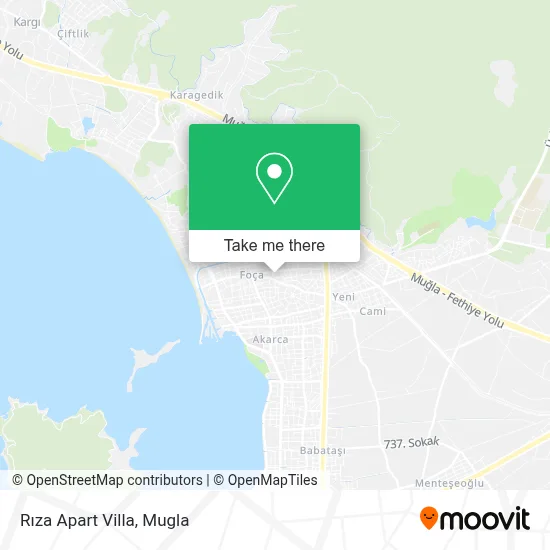 Rıza Apart Villa map