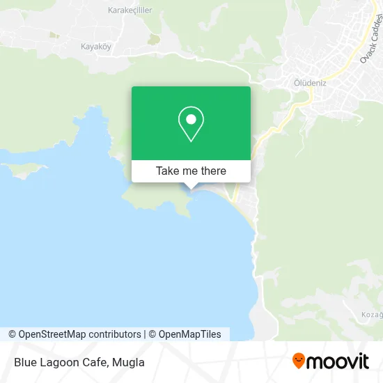 Blue Lagoon Cafe map
