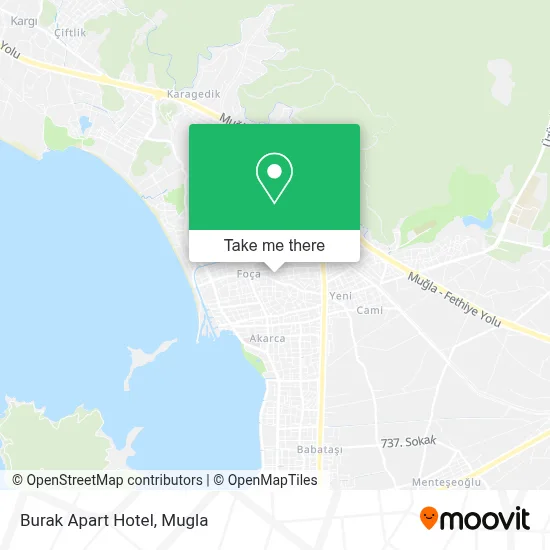 Burak Apart Hotel map