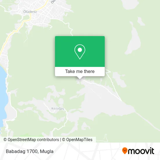 Babadag 1700 map
