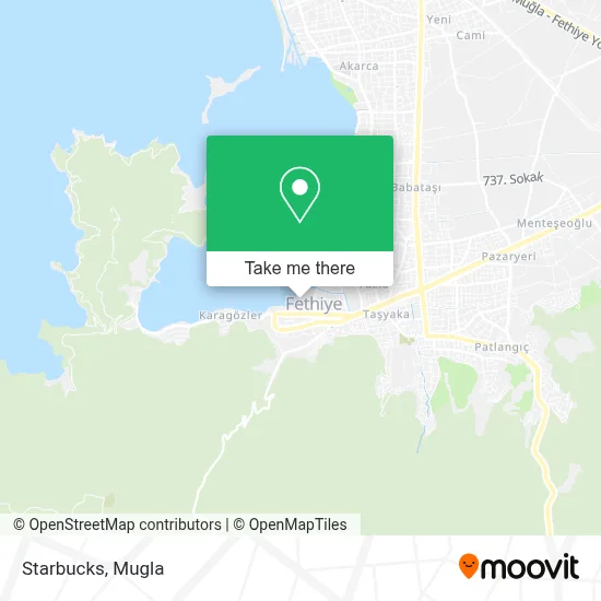 Starbucks map