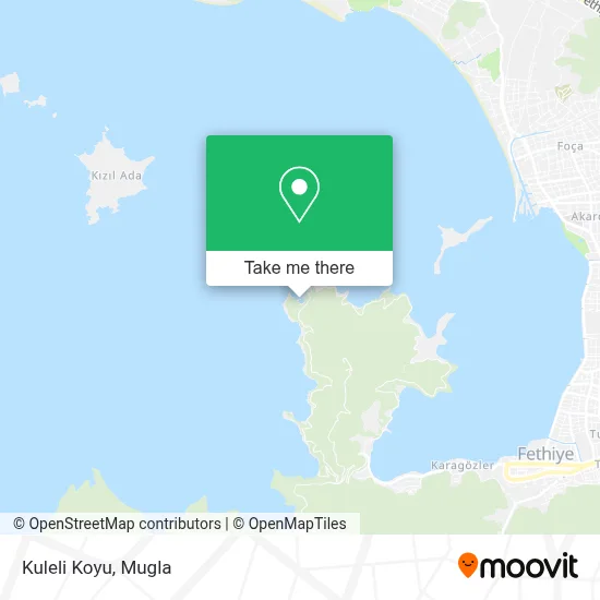 Kuleli Koyu map