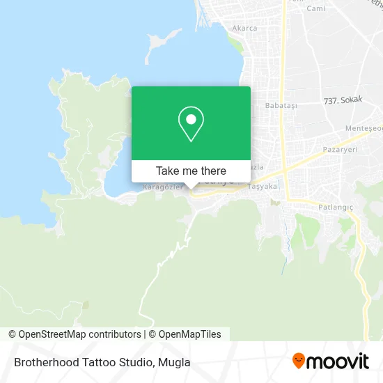 Brotherhood Tattoo Studio map