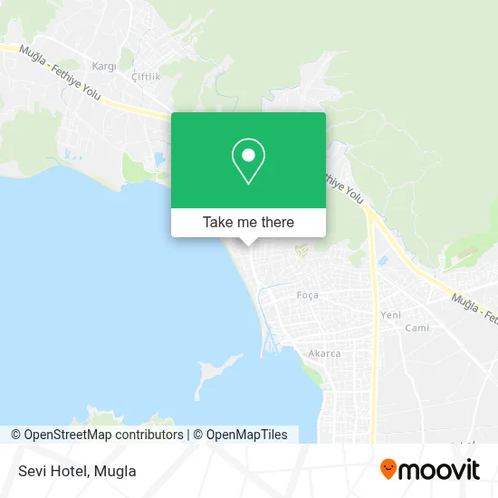 Sevi Hotel map