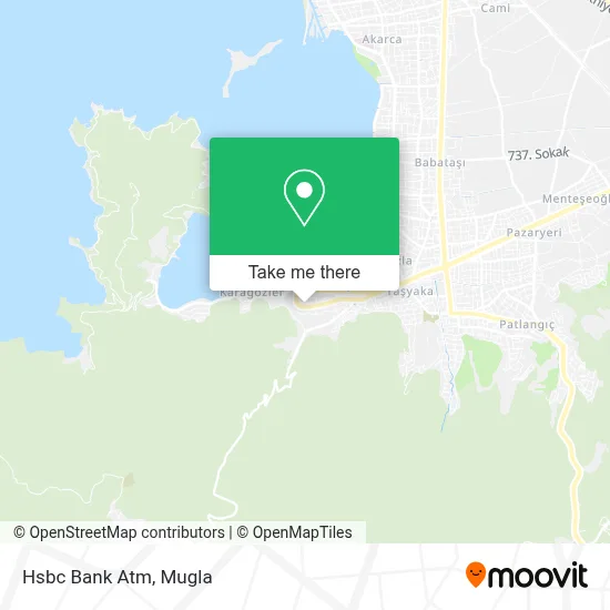 Hsbc Bank Atm map