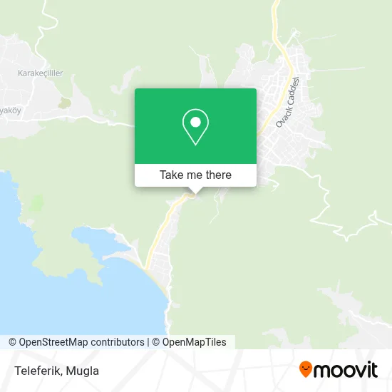Teleferik map