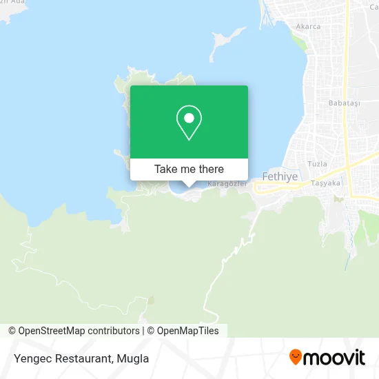 Yengec Restaurant map