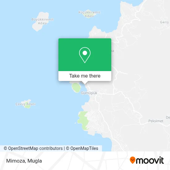 Mimoza map