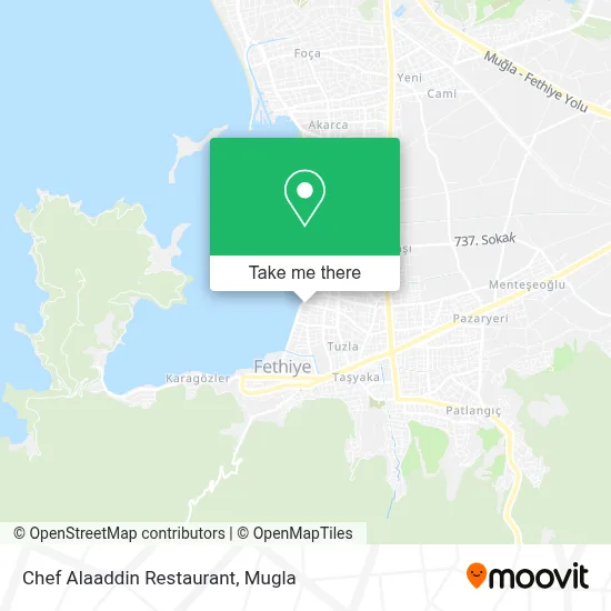 Chef Alaaddin Restaurant map