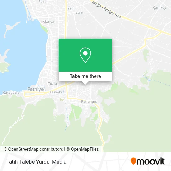 Fatih Talebe Yurdu map