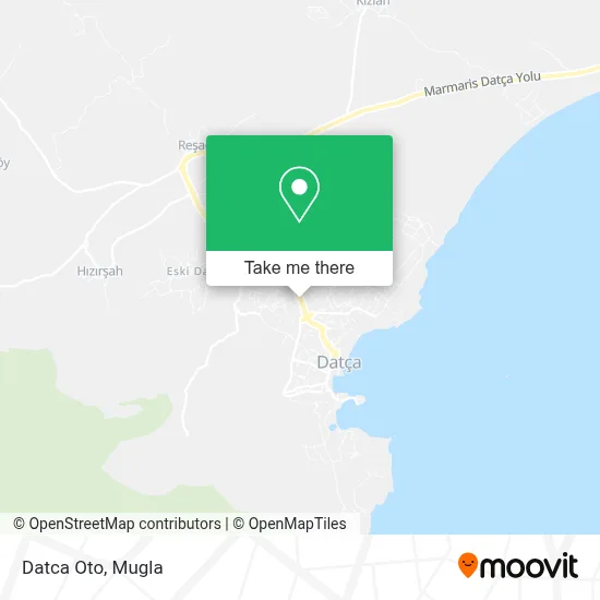 Datca Oto map