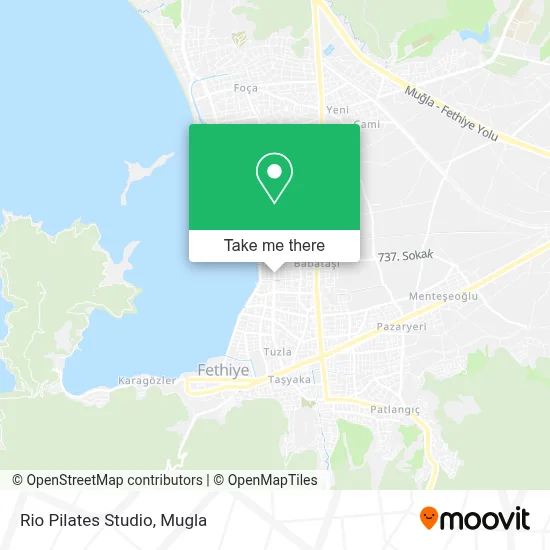 Rio Pilates Studio map