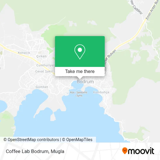 Coffee Lab Bodrum map