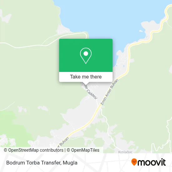 Bodrum Torba Transfer map