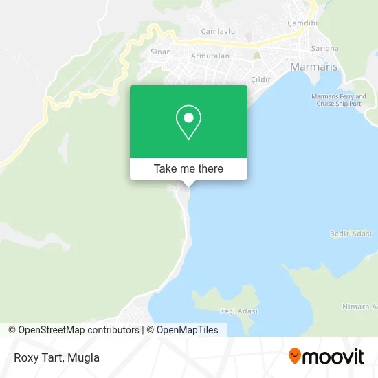 Roxy Tart map