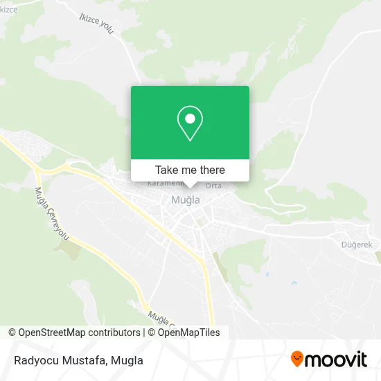 Radyocu Mustafa map