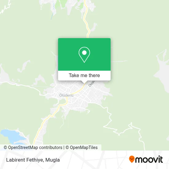 Labirent Fethiye map