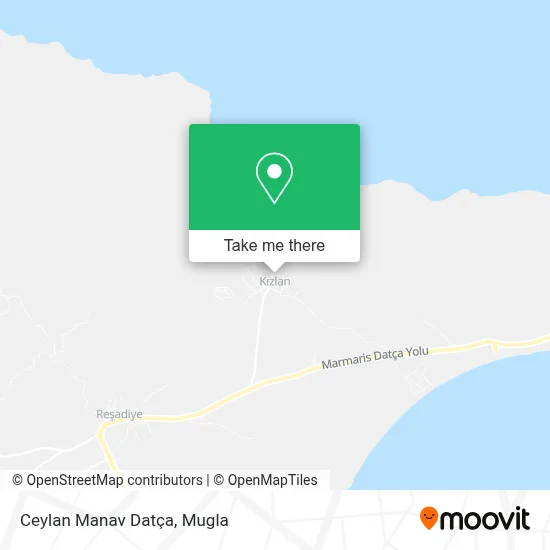 Ceylan Manav Datça map