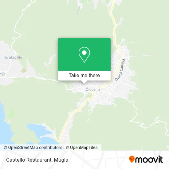 Castello Restaurant map
