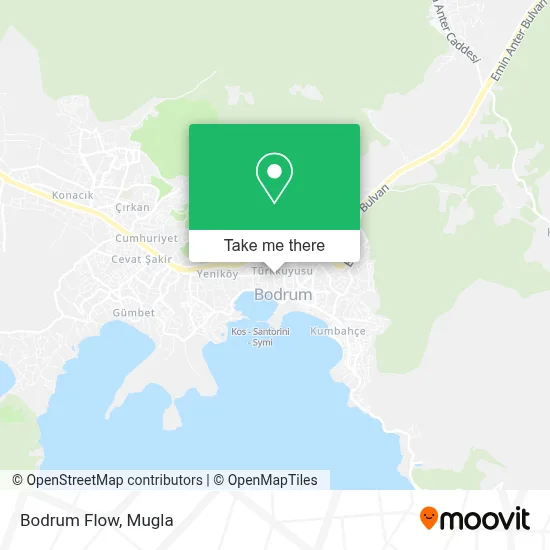 Bodrum Flow map