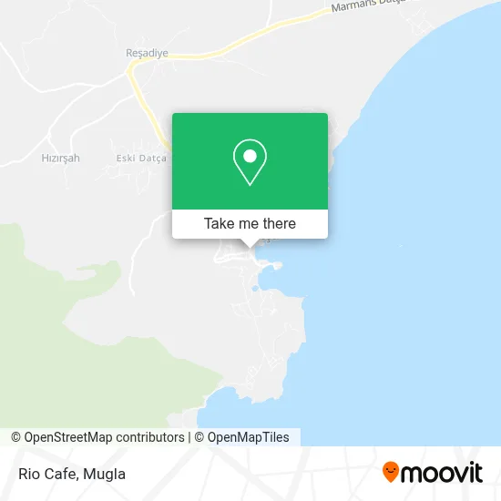 Rio Cafe map