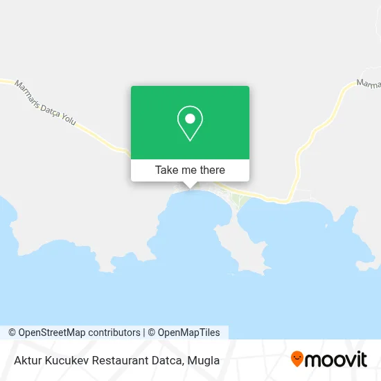 Aktur Kucukev Restaurant Datca map