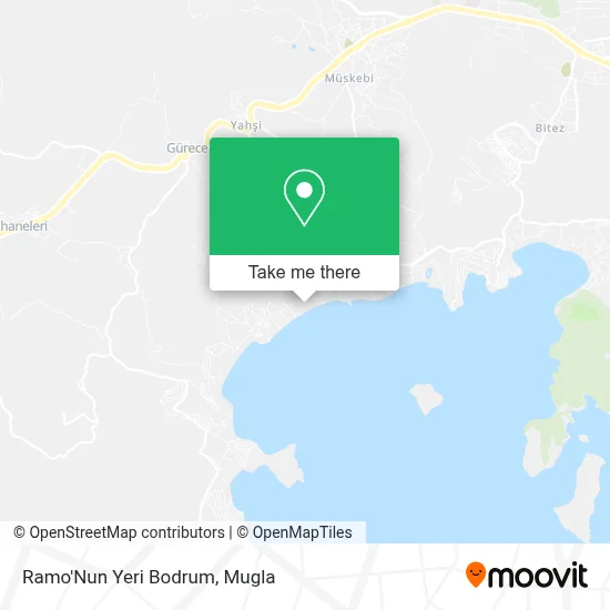 Ramo'Nun Yeri Bodrum map