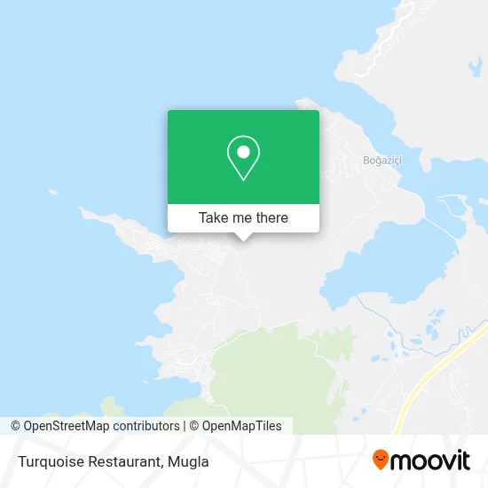 Turquoise Restaurant map