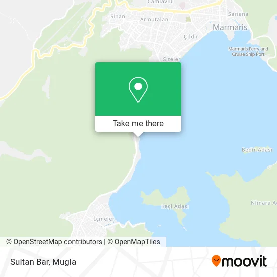 Sultan Bar map