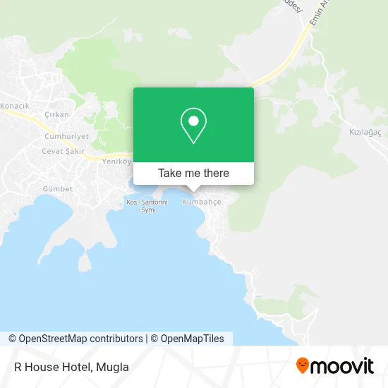 R House Hotel map