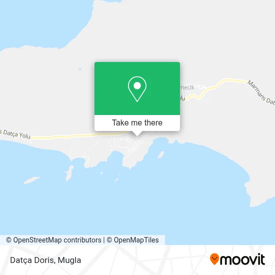 Datça Doris map