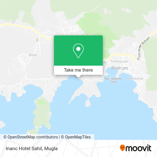 Inanc Hotel Sahil map