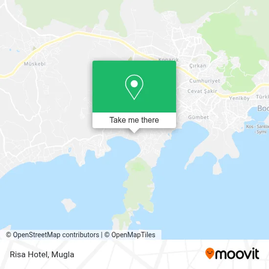 Risa Hotel map