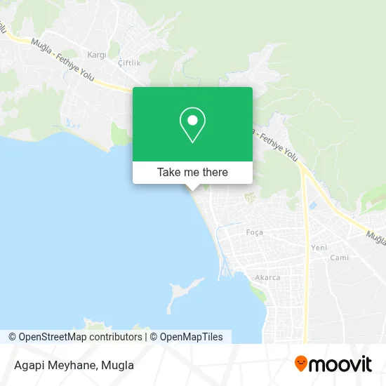 Agapi Meyhane map