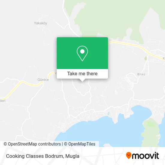 Cooking Classes Bodrum map