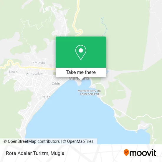 Rota Adalar Turizm map
