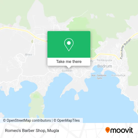 Romeo's Barber Shop map