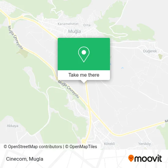Cinecom map