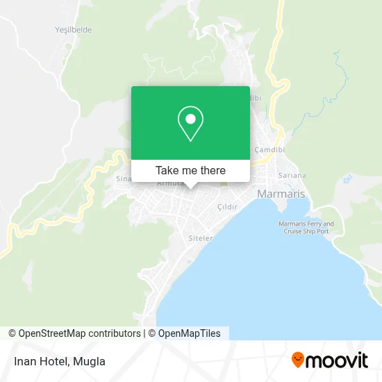 Inan Hotel map