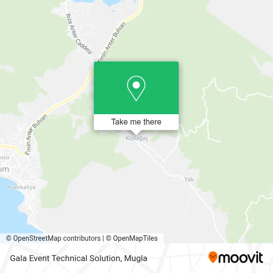 Gala Event Technical Solution map